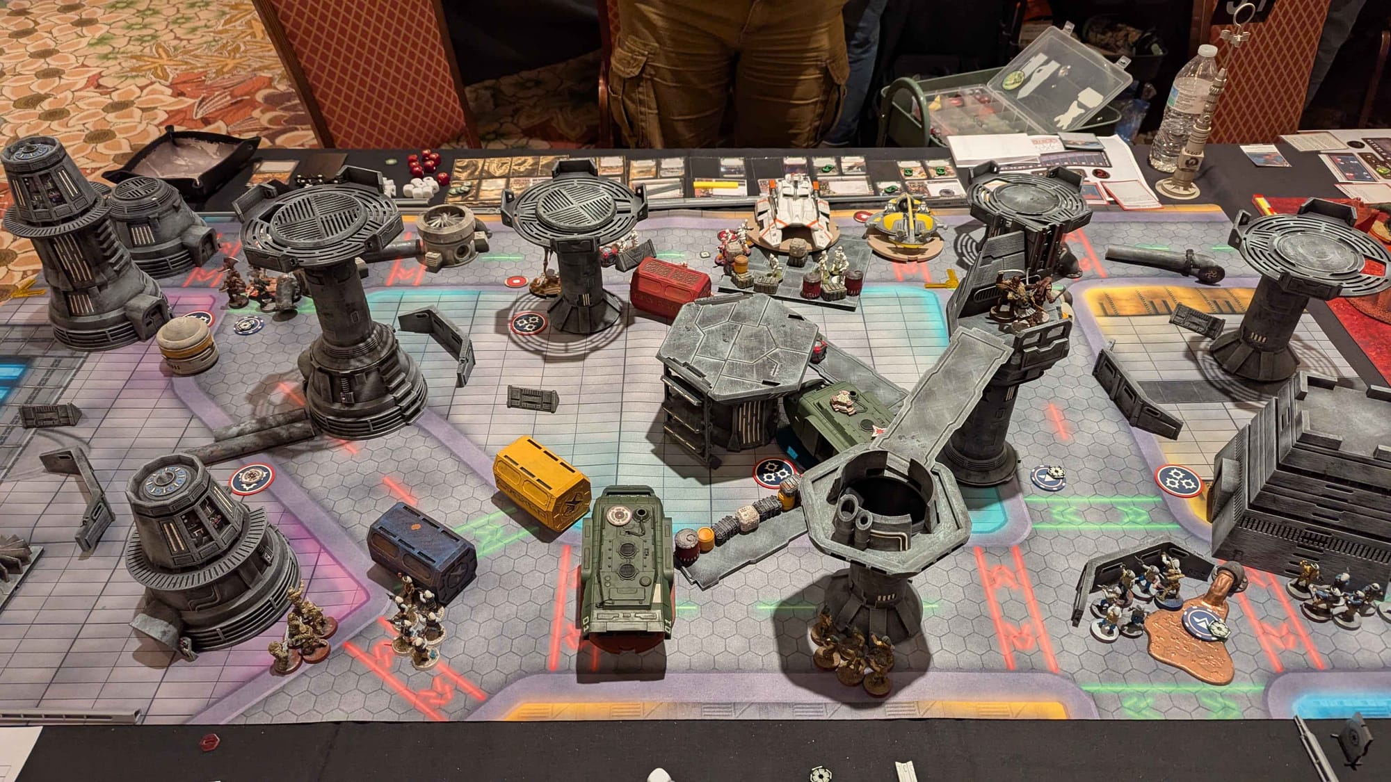 Photo of a game of Star Wars Legion