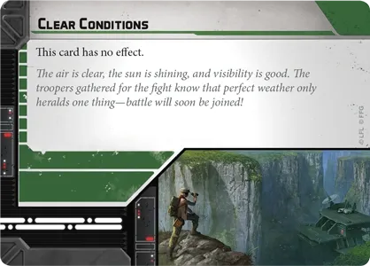 Battle Deck Decisions - Conditions (Green)